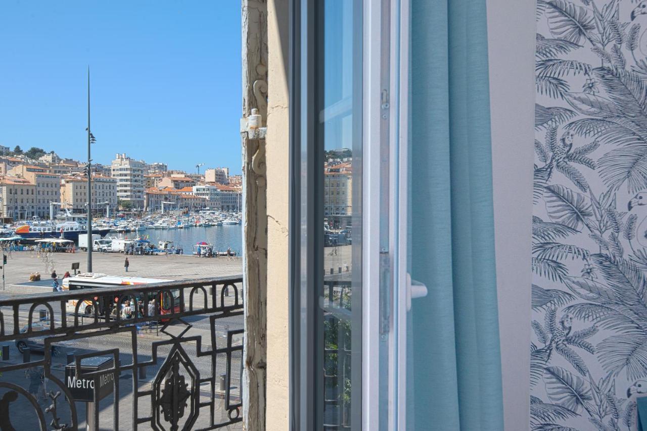 Le Balcon Du Vieux-Port-Amazing Sea View Lejlighed Marseille Eksteriør billede