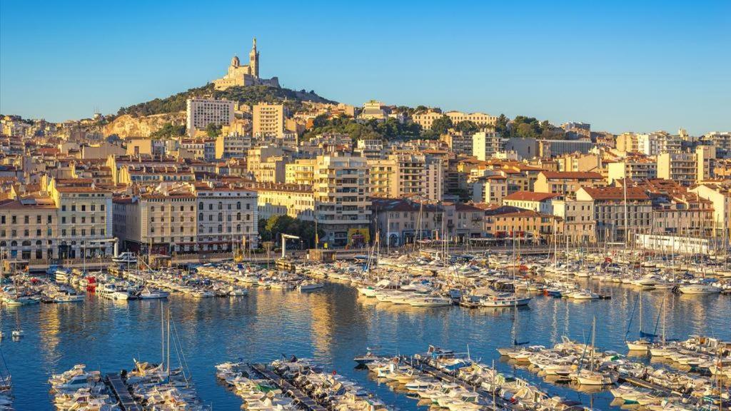 Le Balcon Du Vieux-Port-Amazing Sea View-100M2 Lejlighed Marseille Eksteriør billede